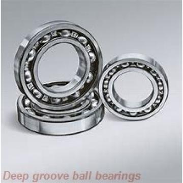 12 mm x 21 mm x 5 mm  skf W 61801-2RS1 Deep groove ball bearings