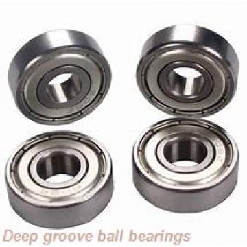 15 mm x 24 mm x 5 mm  skf W 61802 Deep groove ball bearings